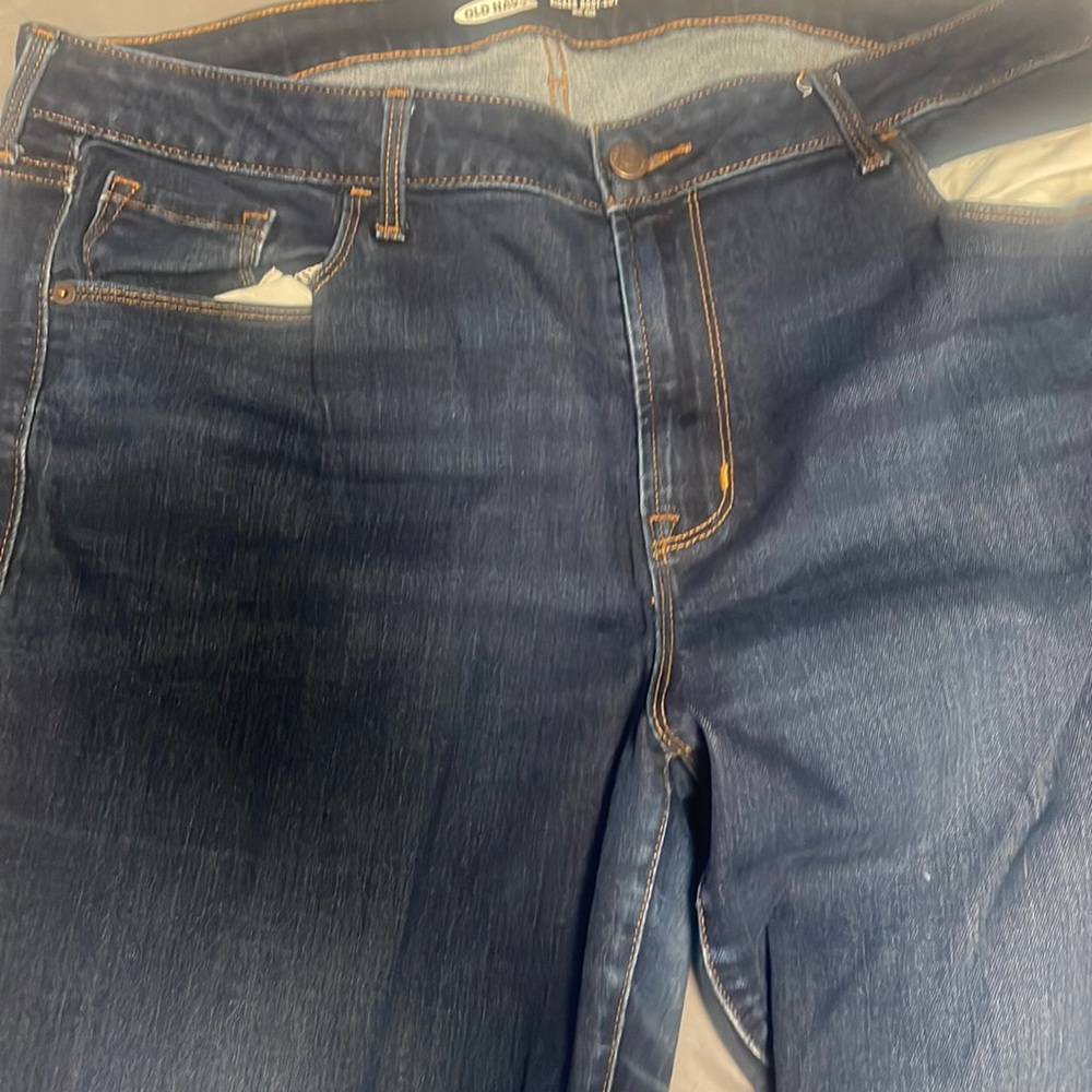 Ladies jeans, boot cut mid rise